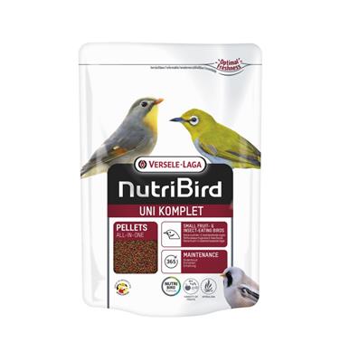 NutriBird Uni komplet 250g - granulat dla małych ptaków owoco- i owadożernych