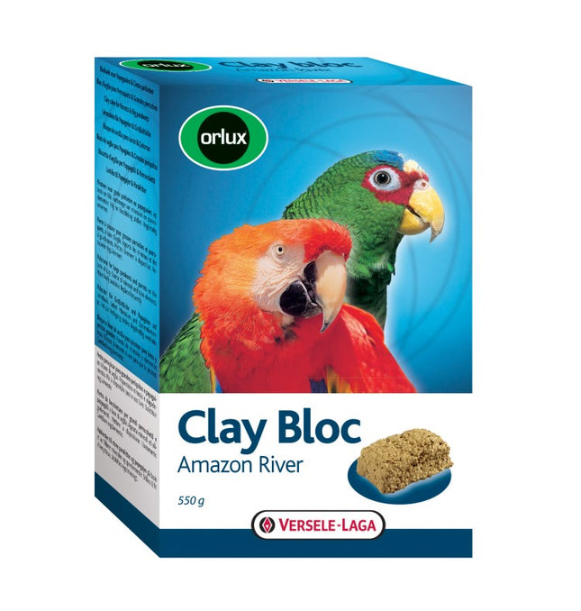 Orlux Clay Bloc Amazon River 550g - kostka gliniana dla papug