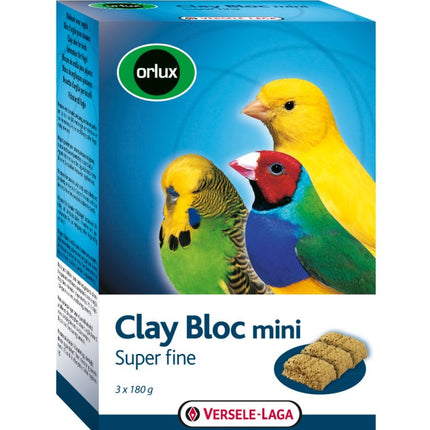Orlux Clay Bloc Mini 540g - kostka gliniana dla małych ptaków
