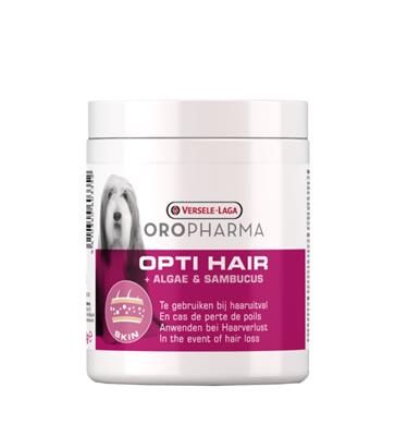 Oropharma Opti Hair 130g - preparat przeciw nadmiernemu wypadaniu sierści dla psów