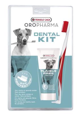 Oropharma Plaque Free dental care kit - zestaw pasta do zębów + szczoteczka