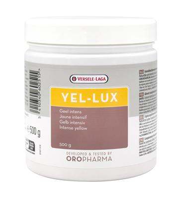 Oropharma Yel-lux 500g - naturalny żółty barwnik dla ptaków