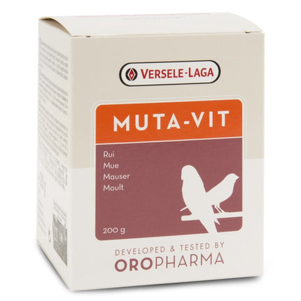 Oropharma Muta-vit 200g - preparat na pierzenie dla ptaków