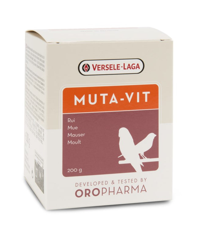 Oropharma Muta-vit 200g - preparat na pierzenie dla ptaków