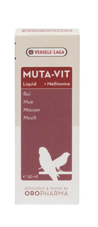 Oropharma Muta-vit Liquid 30ml - preparat witaminowy na pierzenie dla ptaków