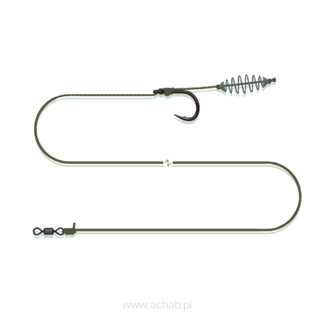 PELLET PASTE RIG 70CM 0.90MM/1.35MM #3/0