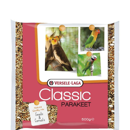 Parakeet Classic 500g - pokarm dla średnich papug / nimfy, nierozłączki../
