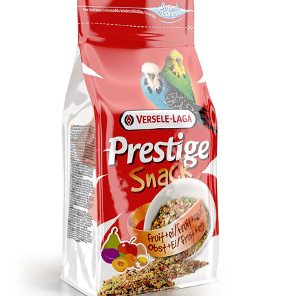 Prestige Snack Canaries 125g - przysmak z biszkoptami i owocami dla kanarków
