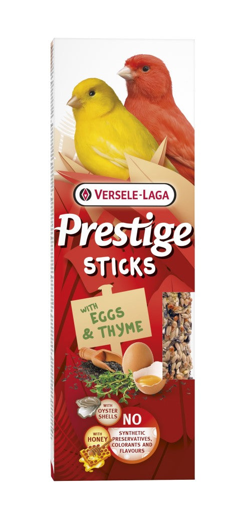 Prestige Sticks Canaries with Red Fruits & Mint 60g - kolby z czewonymi owocami i miętą dla kanarków