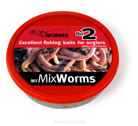 Robaki czerwone rozmiar 2