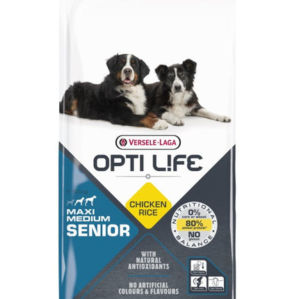 Senior Medium & Maxi 12,5 kg - karma dla starszych, dorosłych psów ras średnich i dużych ( drób )