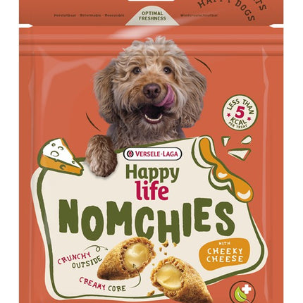 Snack NOMCHIES with CHEEKY CHEESE 150g - przysmak wspierający zdrowie stawów z algami i małżami