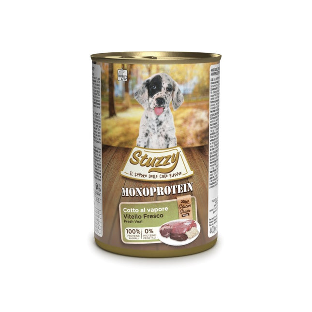 Stuzzy (pies) - puszka 400g - Monoprotein Puppy Veal - Cielęcina dla szczeniąt