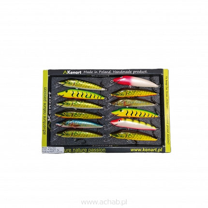 Woblery Kenart PIKE 9cm BOX 12szt HANDMADE