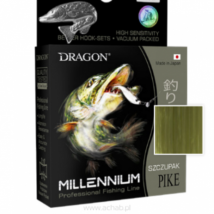 ŻYŁKA MILLENIUM SZCZUPAK RÓŻNE ROZMIARY