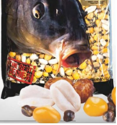 Ziarno Zanętowe 1kg MIX ZIAREN WĘDKARSKICH