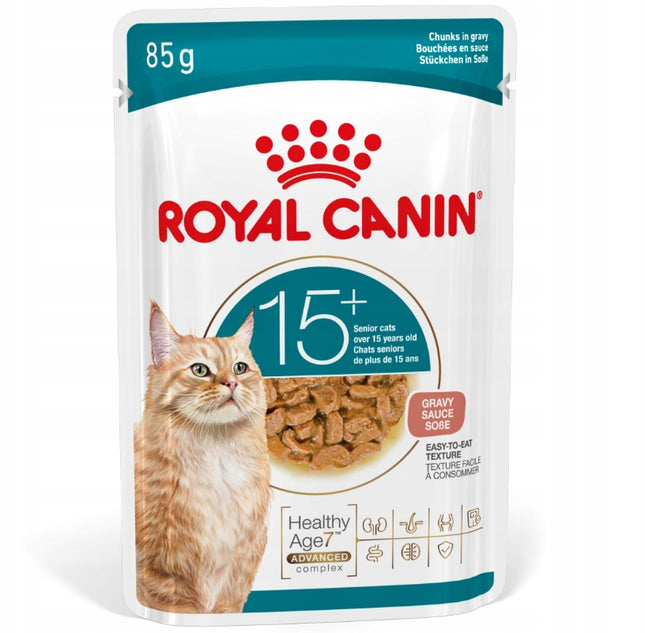 ROYAL CANIN FHN Cat Ageing 15+ Gravy 12x85 g karma mokra w sosie