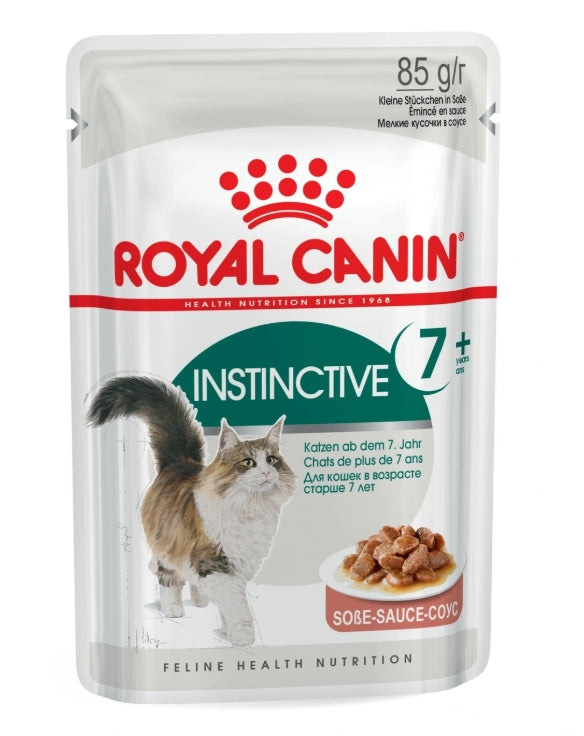 ROYAL CANIN Instinctive +7 12x85g w sosie mokra dla kotów starszych