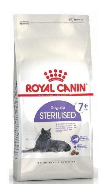 Royal Canin karma REGULAR STERILISED 7 + 0,4 kg  sucha