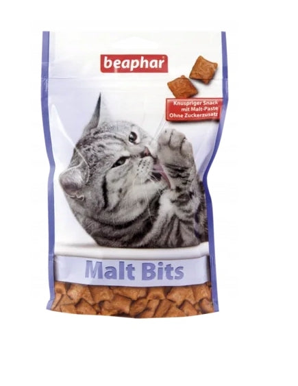 Beaphar Malt Bits Przysmak kot odkłaczający 150g