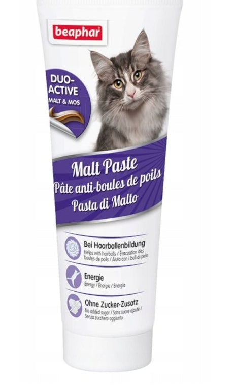 Beaphar Duo Malt Pasta Odkłaczająca dla kota 100 g