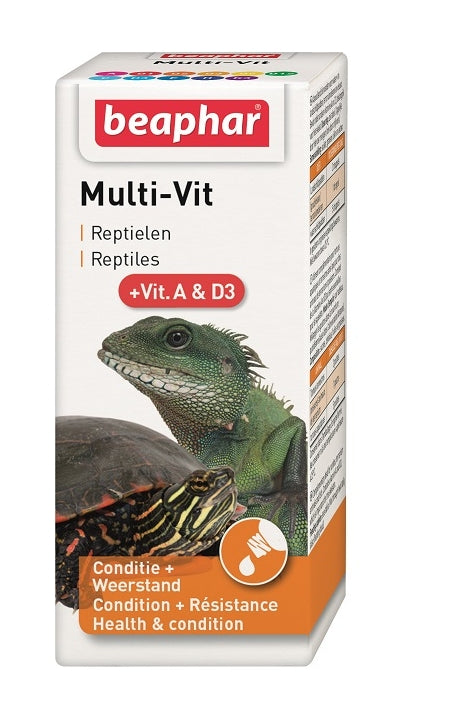 Beaphar Preparat Witaminowy dla Żółwi Multi-Vit Turtle 20ml BEAPHAR