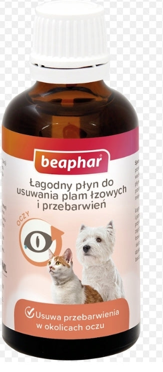 Beaphar Łagodny płyn do usuwania plam łzowych 50ml