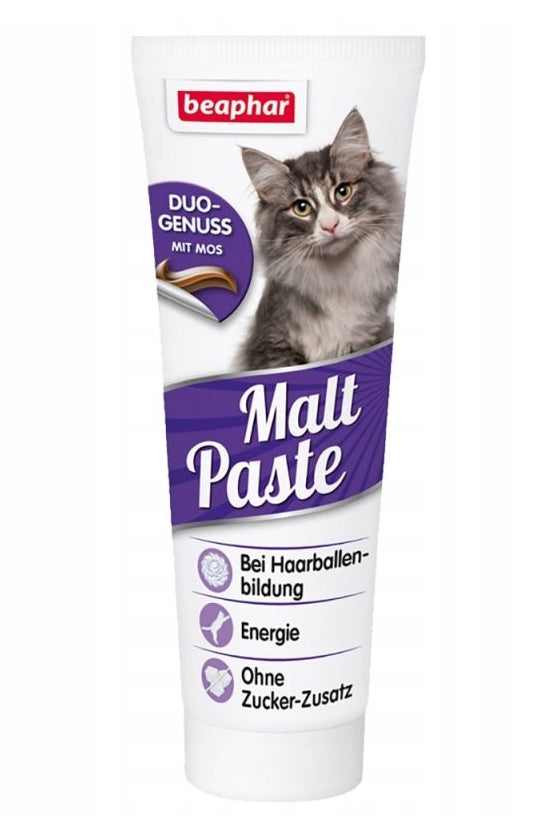 Beaphar Duo Malt Pasta Odkłaczająca dla kota 100 g