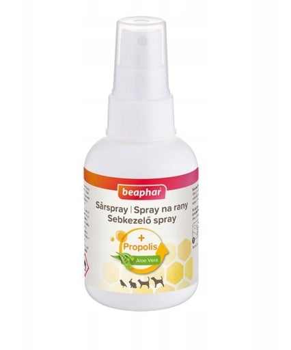 Spray do pielęgnacji ran 75ml dla psa kota królika Beaphar