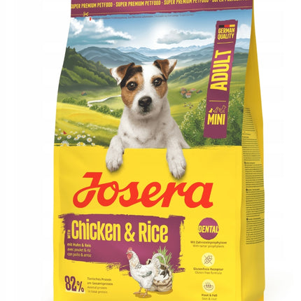 Josera Mini Adult Chicken&Rice 900g Karma Dla Psów Małych Ras