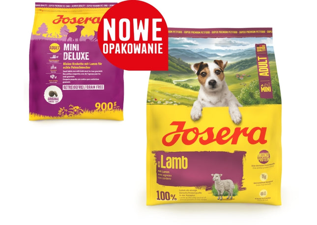 Josera Mini Adult Lamb 900g Karma Dla Psów Małych Ras Jagnięcina Bez Zbóż
