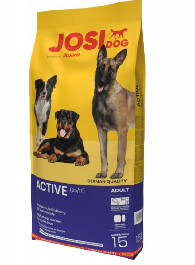 Josera JosiDog sucha karma dla psów Active 15kg