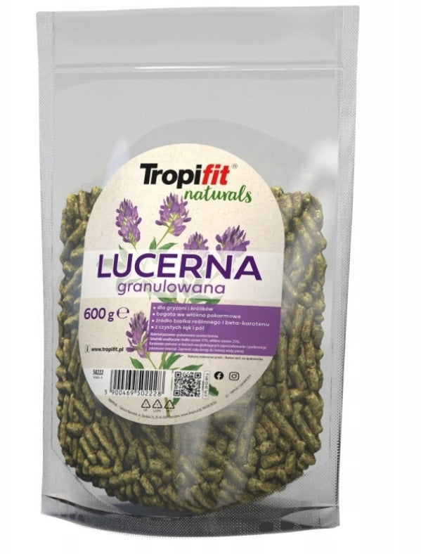 Tropifit LUCERNA GRANULOWANA Granulat dla Królików i Gryzoni 600g