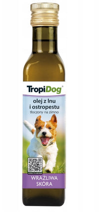 TROPIDOG Olej z lnu i ostropestu dla psów 250ml