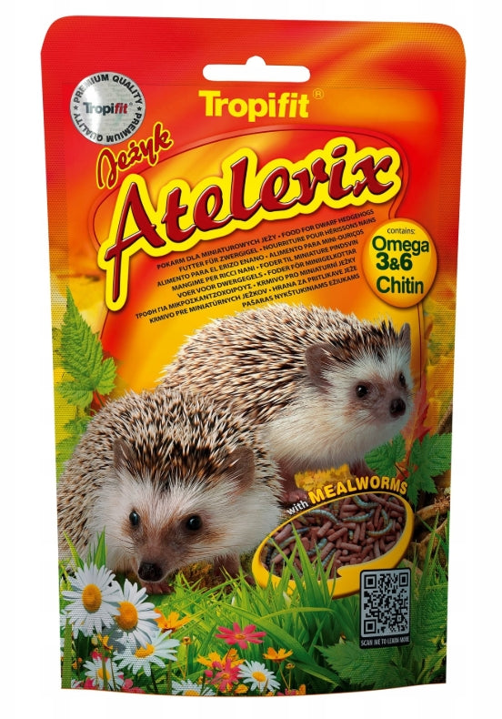 Tropifit karma granulat 0,3 kg Pokarm dla Jeży Miniaturowych