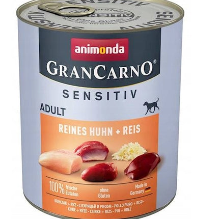 Animonda GranCarno 800g Sensitiv Kurczak ryż
