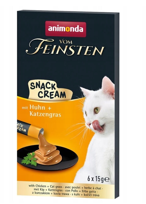 Animonda Vom Feinsten Pasta z kurczakiem 6 x 15g dla kota