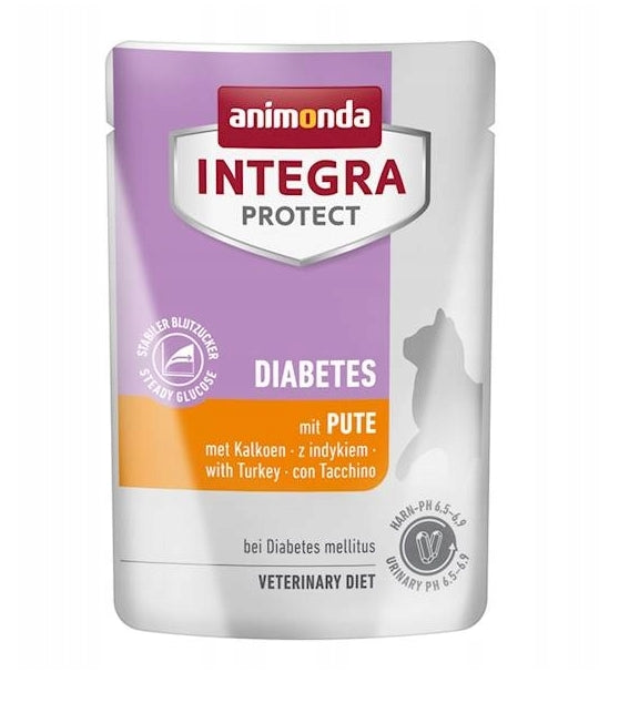 Animonda KOT Integra Protect Diabetes saszetka 85g - Indyk (cukrzyca) karma weterynaryjna