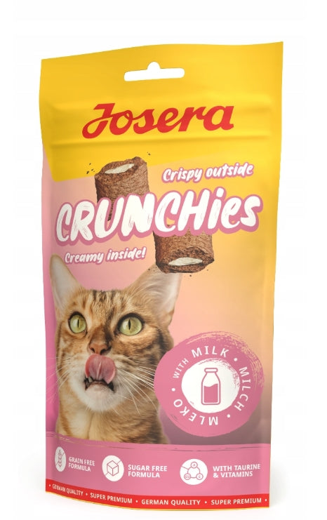 JOSERA Crunchies Milk przekąska dla kotów z mlekiem 60g