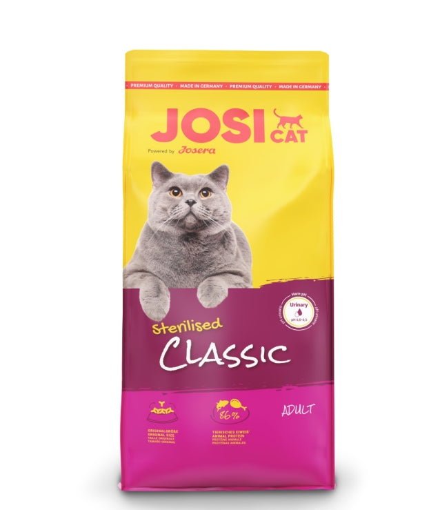 Josera CAT Adult Josicat Classic Sterilised karma sucha op. 18kg