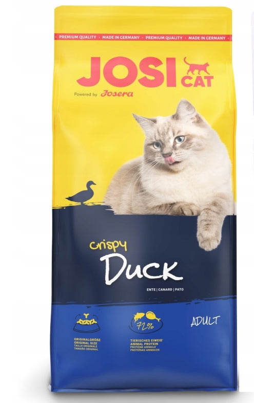 Josera Crispy Duck sucha karma dla kota 18 kg