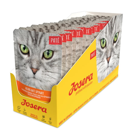 JOSERA Pate Karma dla kota kurczak szpinak 85g