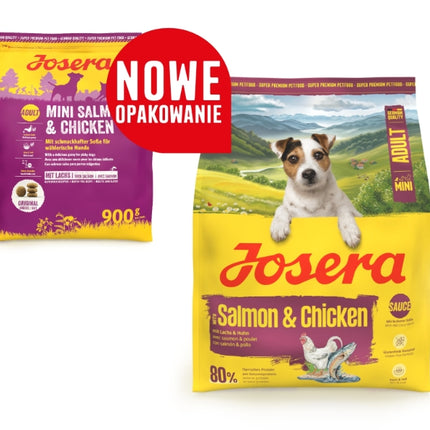 Karma dla psów Josera sucha łosoś 900 g dla ras małych dorosłych