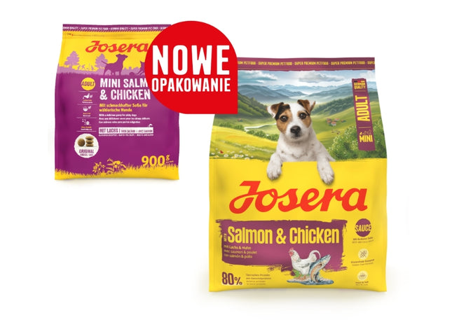 Karma dla psów Josera sucha łosoś 900 g dla ras małych dorosłych