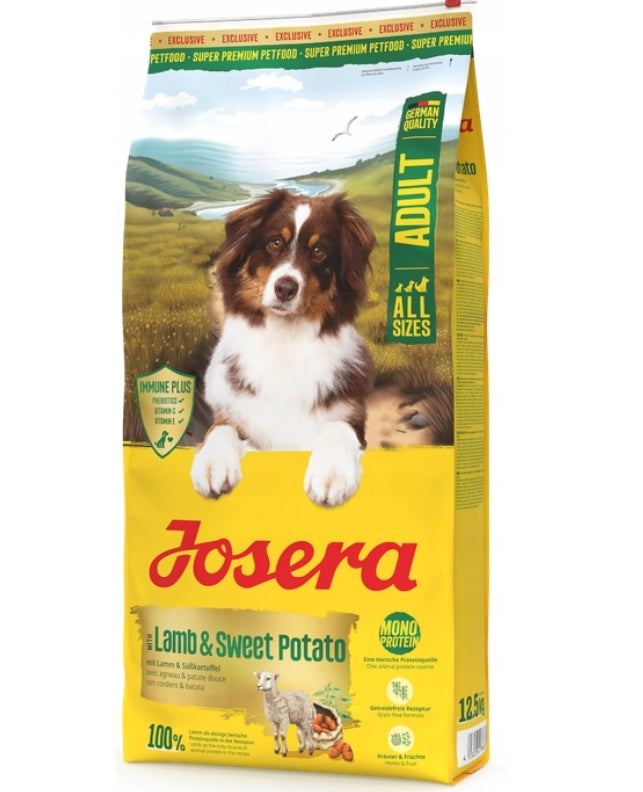 JOSERA Jagnięcina z batatmi dla psów średnich i dużych ras 12,5 kg