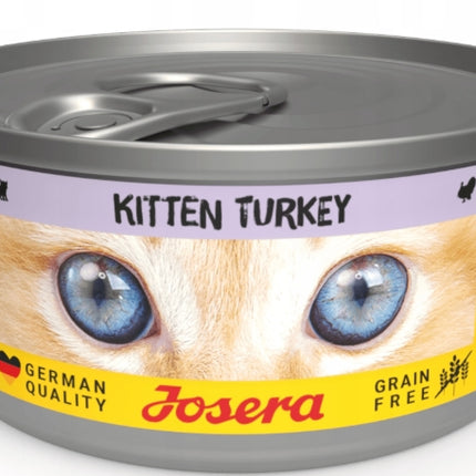 Josera Kitten Turkey bezzbożowa mokra karma dla kota kociąt z indykiem 85g