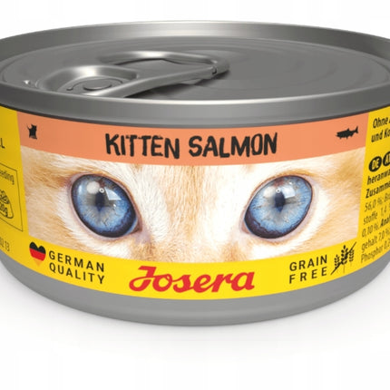 Josera Kitten Salmon - bezzbożowa mokra karma dla kota 85g