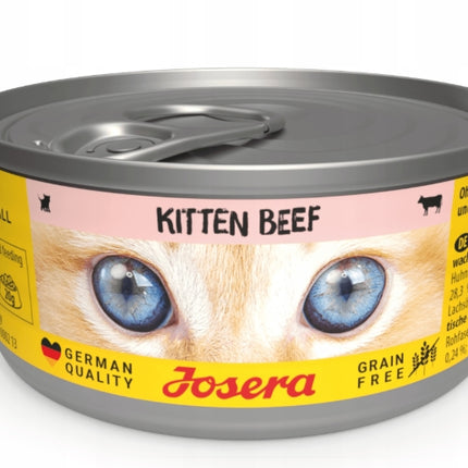 Josera Kitten Beef bezzbożowa mokra karma z wołowiną dla kociąt 85g