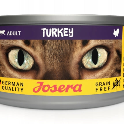 Josera Turkey bezzbożowa mokra karma z indykiem dla kota 85g