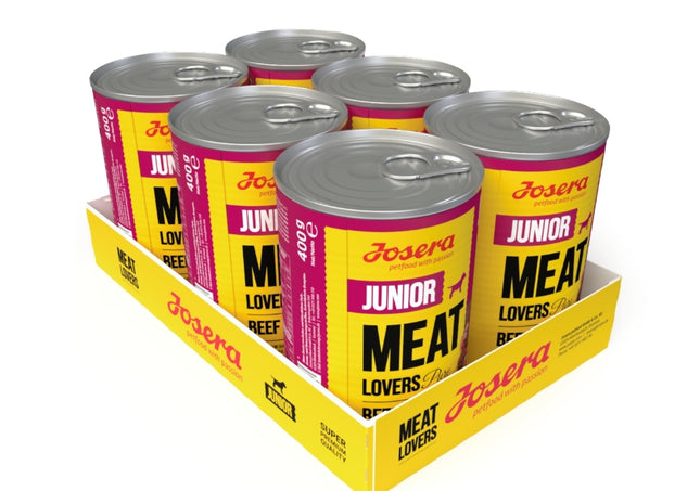 Josera Meat Lovers Pure Beef 6x400g Monobiałkowa Karma Szczenięta Wołowina